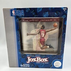 2004 Upper Deck Lebron James Cavaliers Jox Box Jack In The Box Novelty Toy New